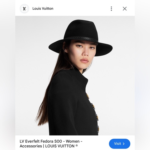 Louis Vuitton Everfelt Fedora Hats - Picture 9 of 11